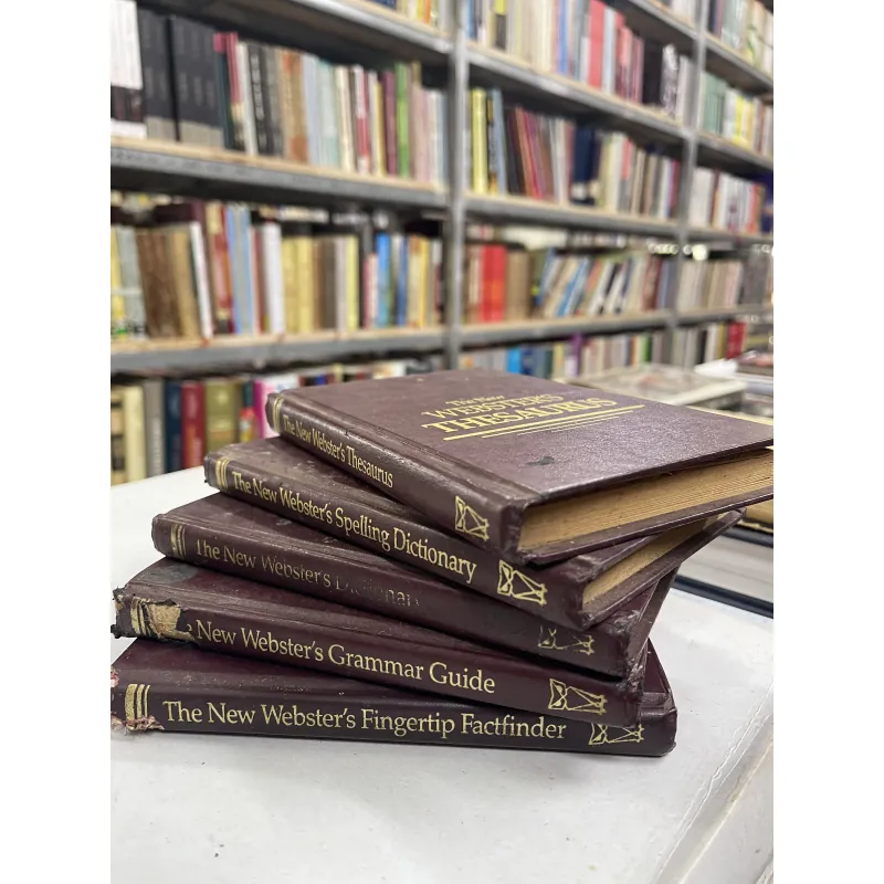 BỘ SÁCH THAM KHẢO TIẾNG ANH: THE NEW WEBSTER’S DELUXE DESK REFERENCE LIBRARY 957433