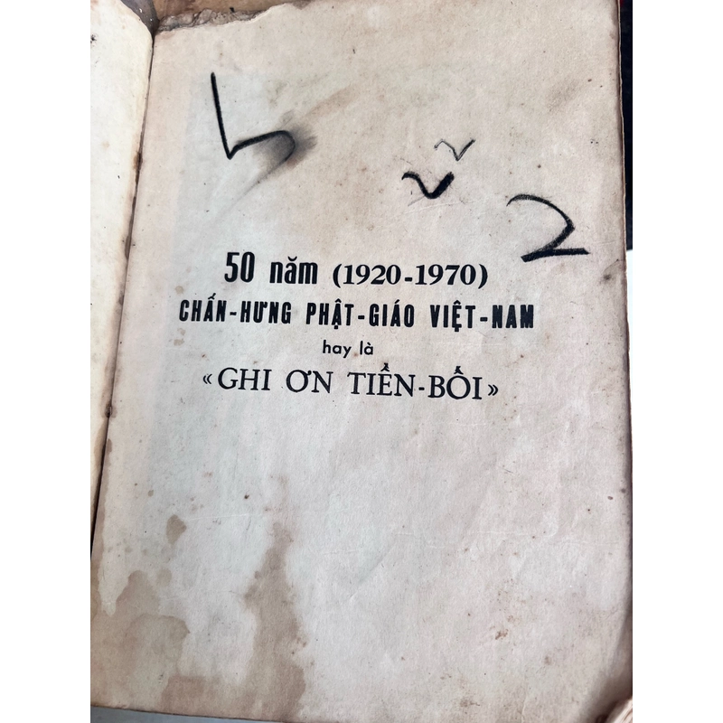 50 năm chấn hưng phật giáo Việt Nam (Thích Thiện Hoa) 1970 301277