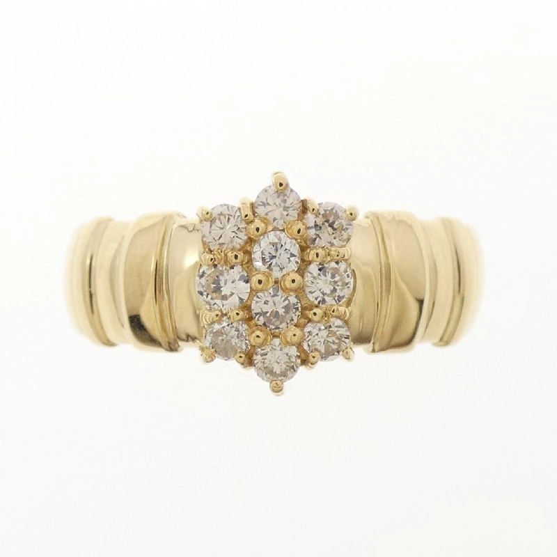 Nhẫn kim cương K18YG 0.30CT 667608