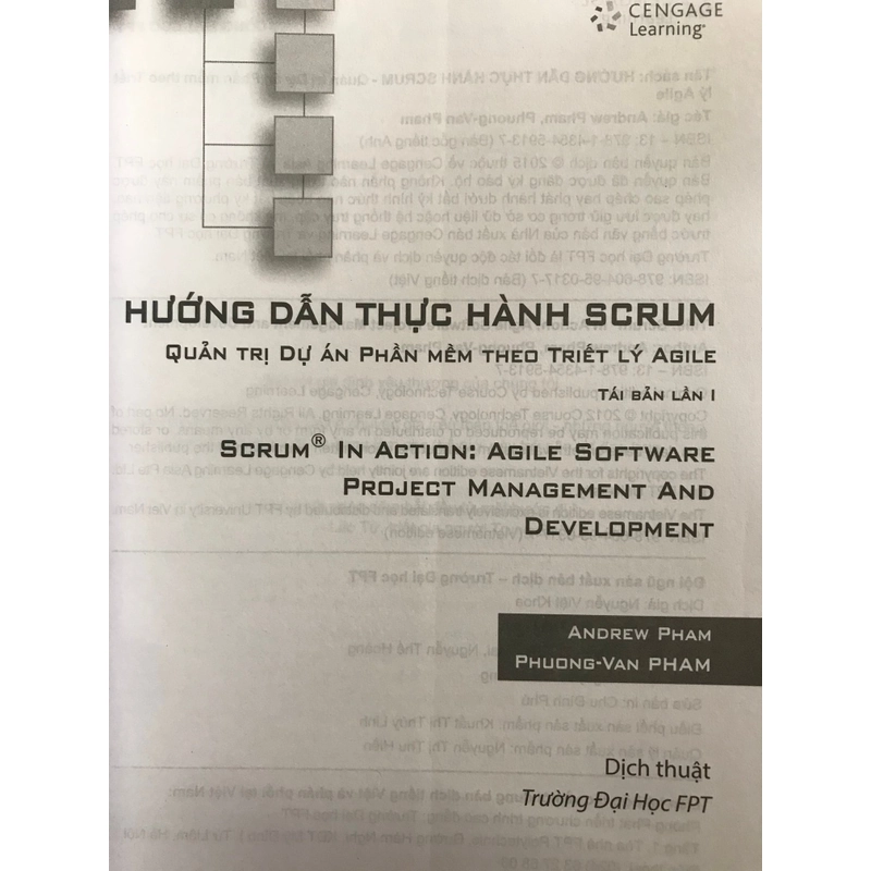 HƯỚNG DẪN THỰC HÀNH SCRUM - QUẢN TRỊ DỰ ÁN PHẦN MỀM THEO TRIẾT LÝ AGILE 474861