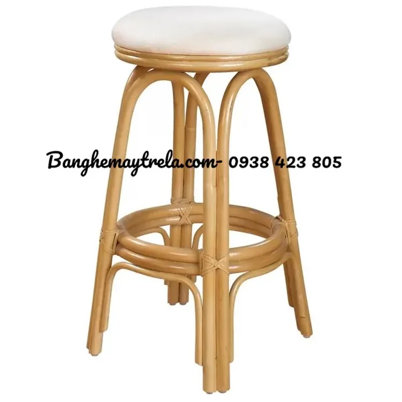 Ghế quầy bar mây tre đan 1000751