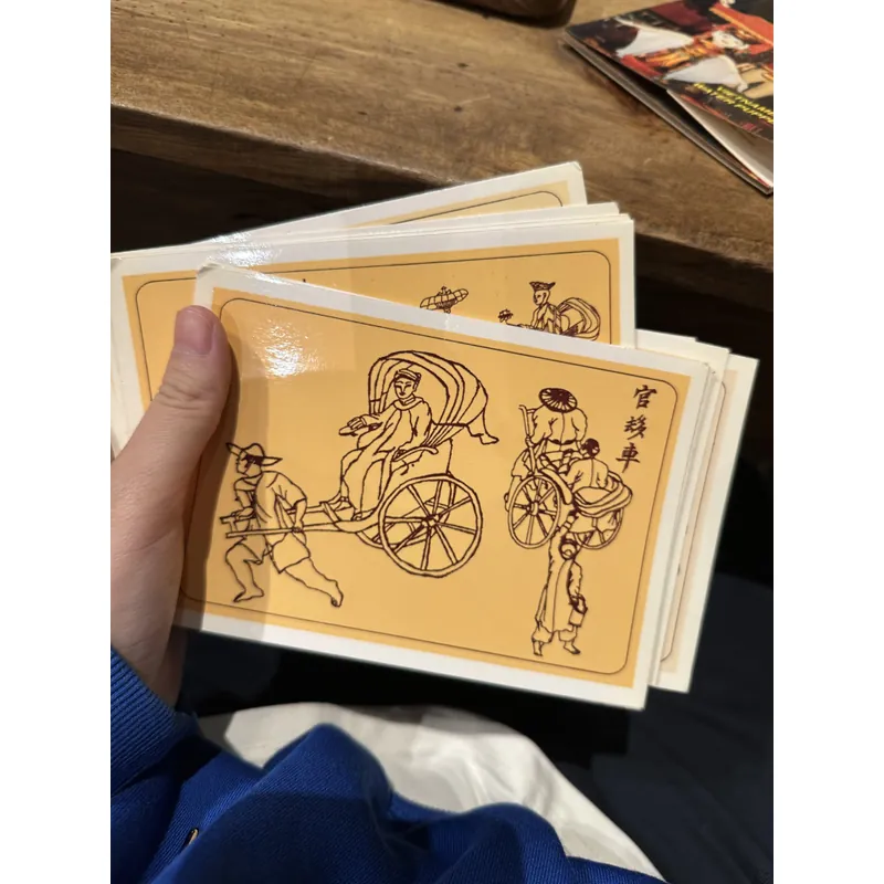 Bộ postcard Tranh khắc gỗ Việt Nam đầu thế kỷ 20 701754