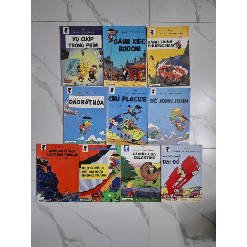 Tí Hon Thần Lực (Benoît – Le Petit Spirou) – Benoît & Ti Hon Thần Lực 643099