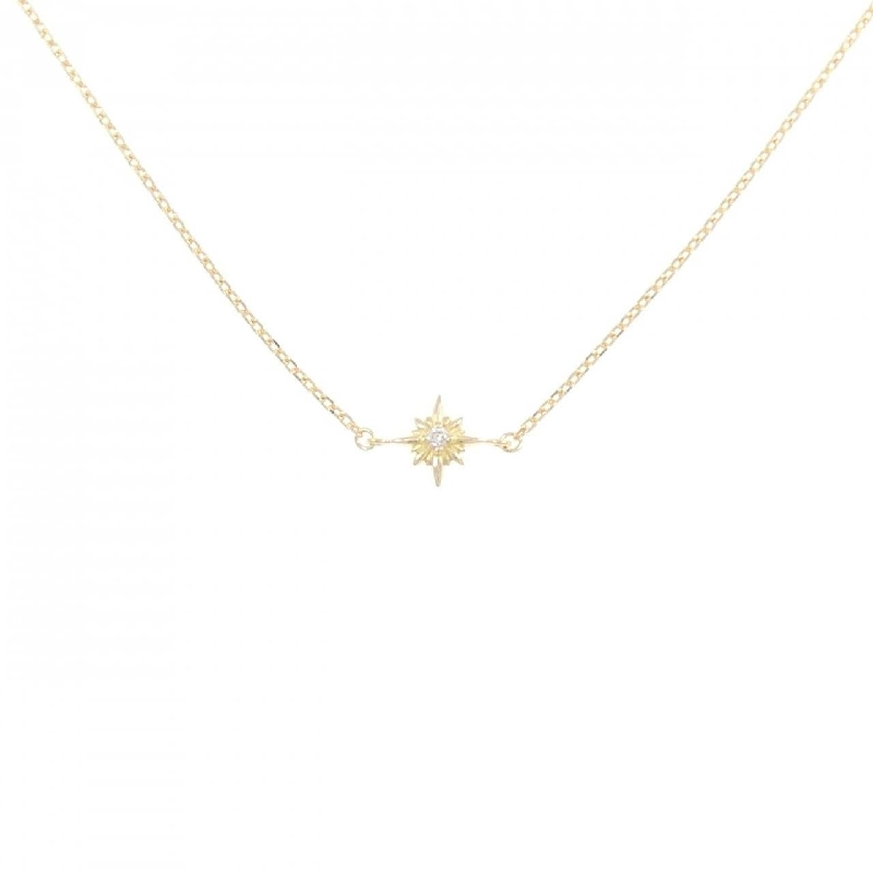 K18YG Dây chuyền kim cương 0.01CT - Hàng hiệu Chính hãng 857045