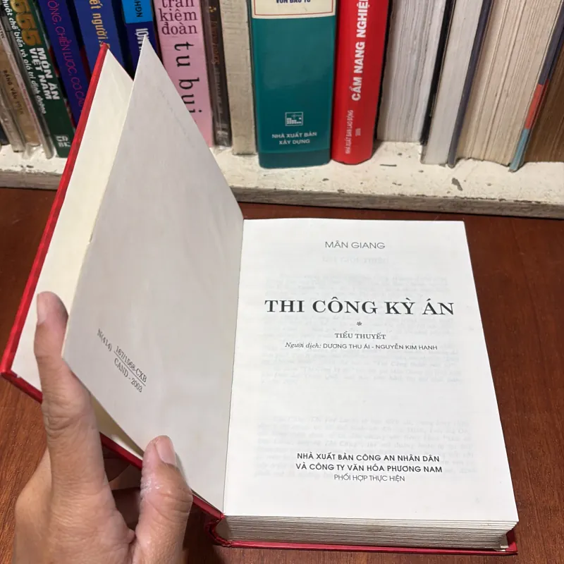 I Tiểu Thuyết: Thi Công Kỳ Án (2 Quyển) - Mân Giang - Dương Thu Ái, Nguyễn Kim Hanh - 2003 759320