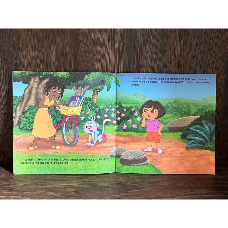 Sách song ngữ DORA GOES TO SCHOOL 224779