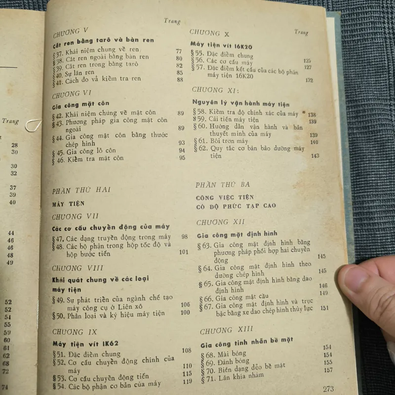 (Bìa cứng, bìa vải) Kỹ Thuật Tiện - P.M.Đênhejnưi, G.M.Chixkin, I.E.Tơkho - Năm 1981 606348