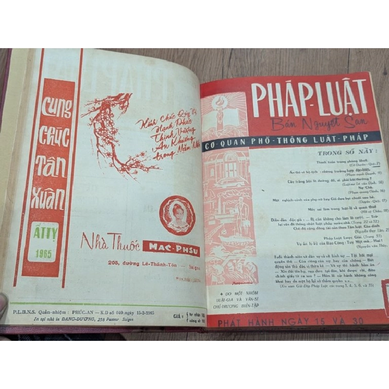 Tạp chí pháp luật ( bán nguyệt san ) - nhiều tác giả 1006760