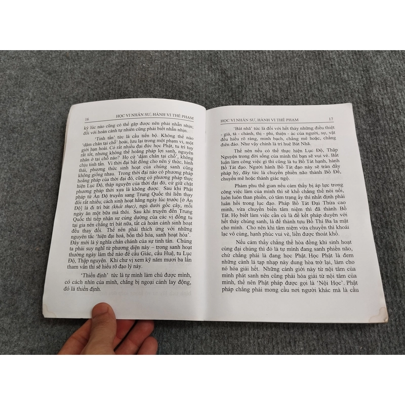 HỌC VI NHÂN SƯ HÀNH VI THẾ PHẠM 494892
