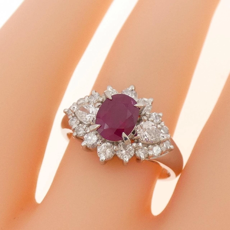 Nhẫn Ruby PT900 1.10CT 671874