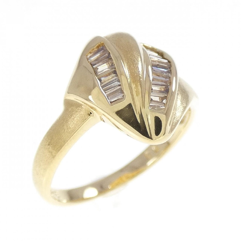 Nhẫn kim cương K18YG 0.30CT 666630