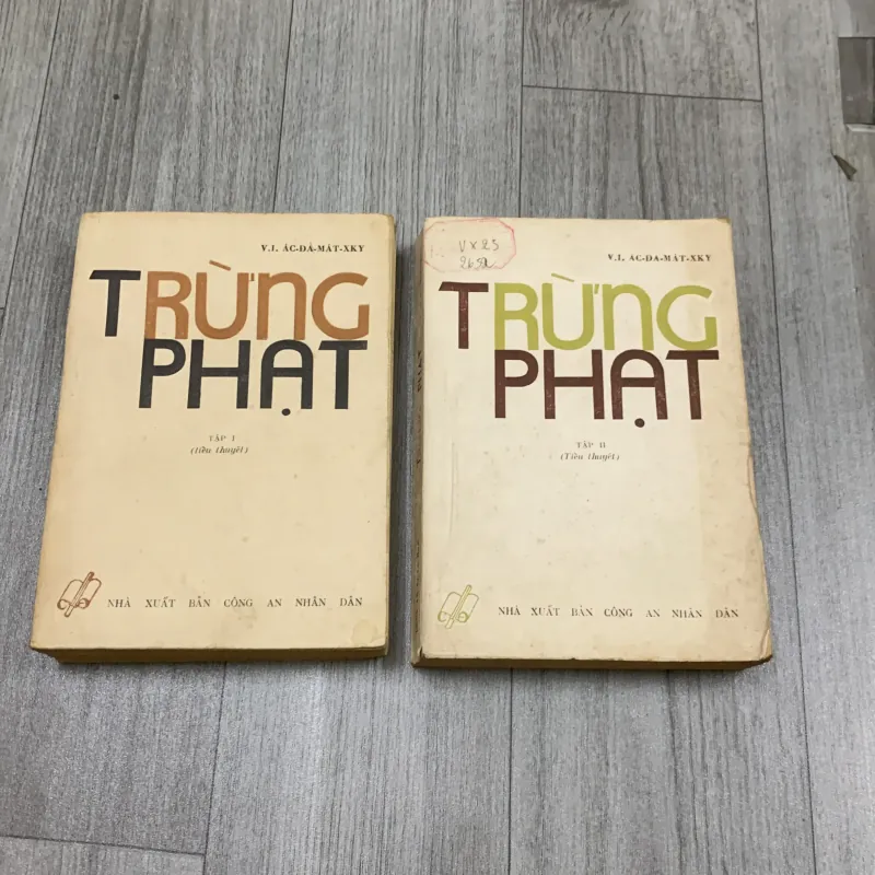 Trừng phạt - v i ác đa mát xky. Bộ 2 cuốn. 10a2 1025749