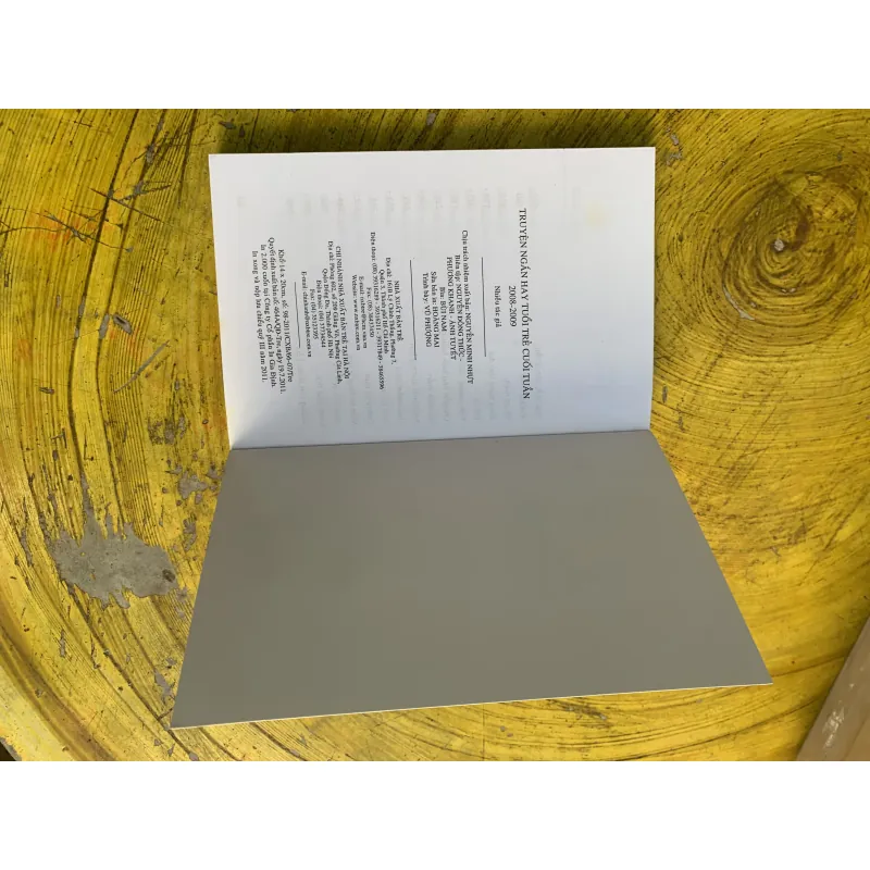 Truyện ngắn hay tuổi trẻ cuối tuần 2008-2009 746178