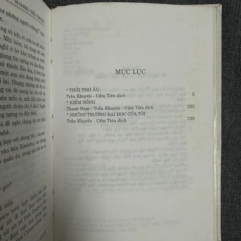Tuyển tập tác phẩm: Tiểu thuyết tự thuật - Macxim Gorki (Đông Tây) 754656