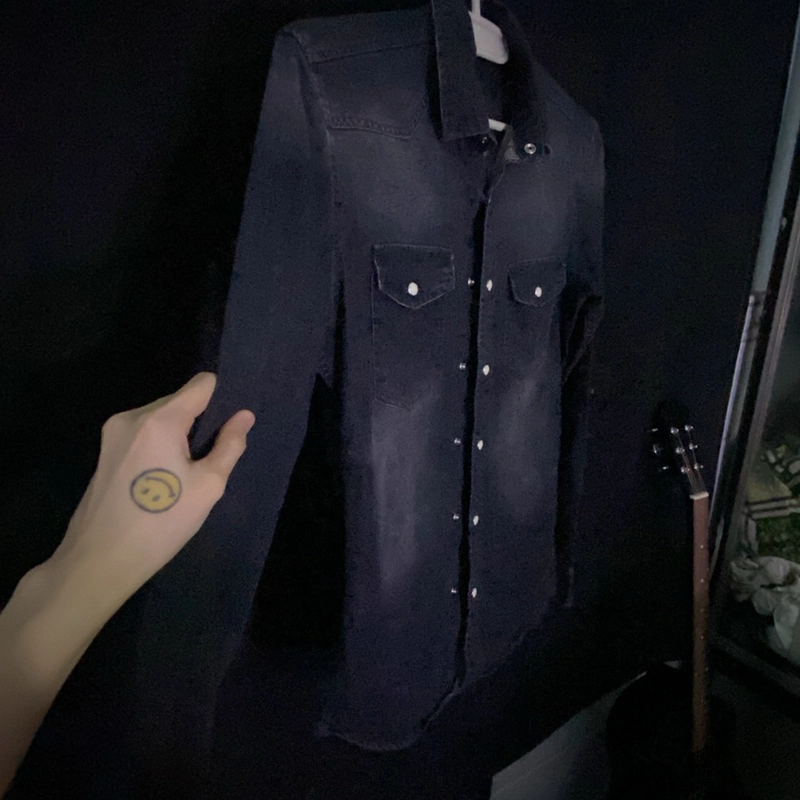 Áo sơ mi jean nam 446407