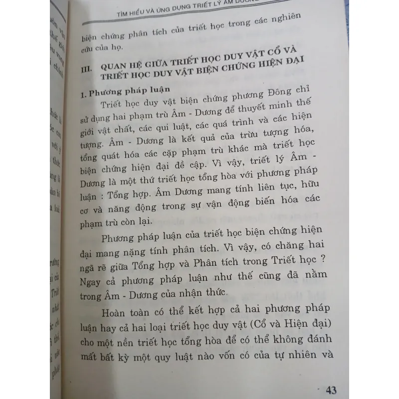 TÌM HIỂU VÀ ỨNG DỤNG TRIẾT LÝ ÂM DƯƠNG - NGUYỄN ĐÌNH PHƯ 747796