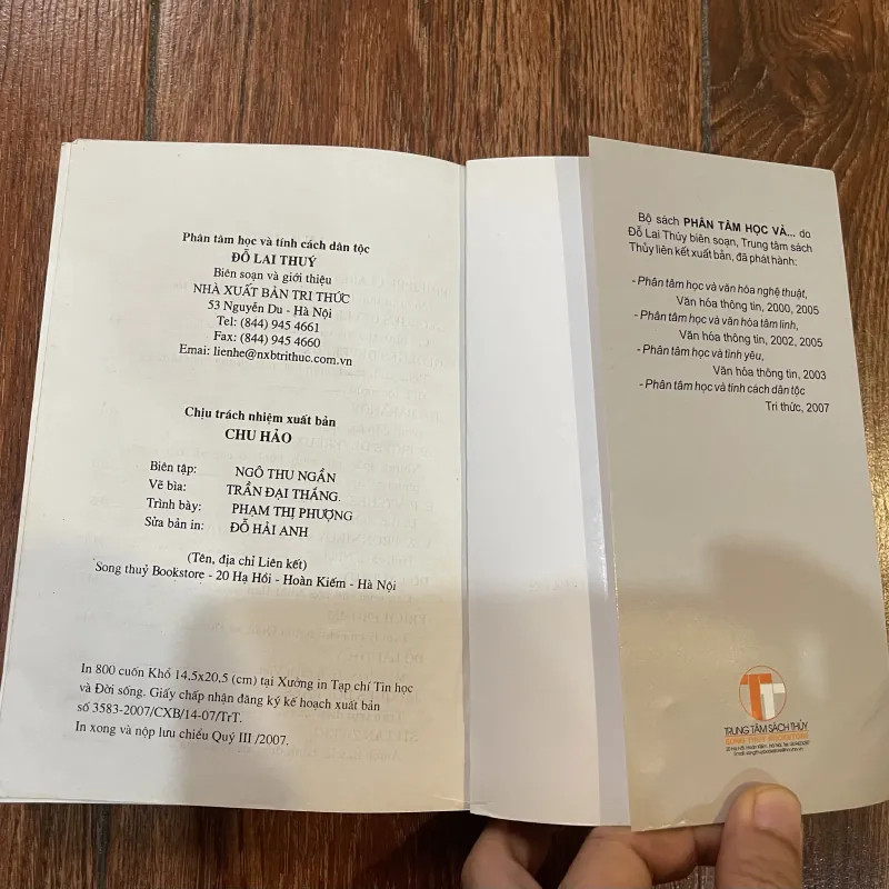 Phân tâm học và tính cách dân tộc - Đỗ Lai Thuý (o4) 1027093