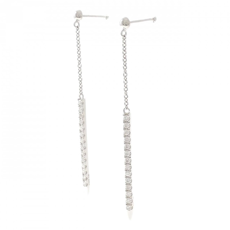 K18WG Bông tai kim cương 0.40CT - Hàng hiệu Chính hãng 875369