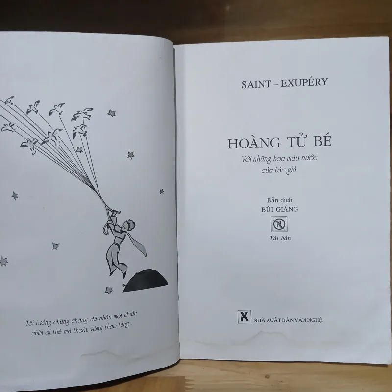 Hoàng Tử Bé - Saint Exupéry, Bùi Giáng dịch 1031623