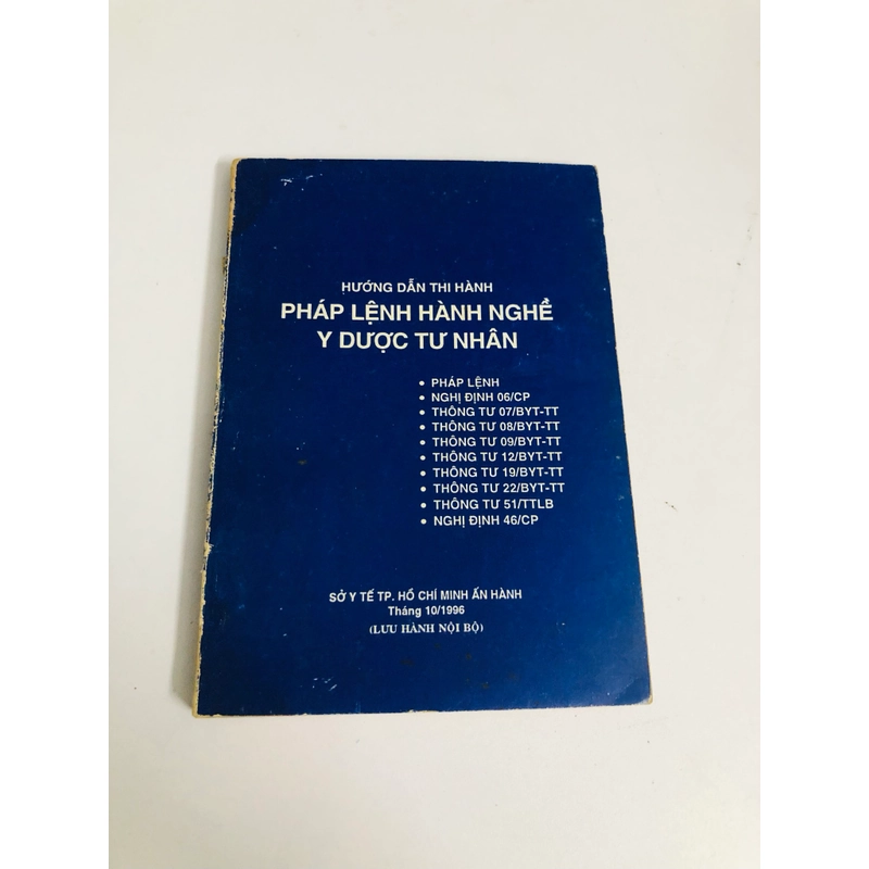 PHÁP LỆNH HÀNH NGHỀ Y DƯỢC TƯ NHÂN  547830