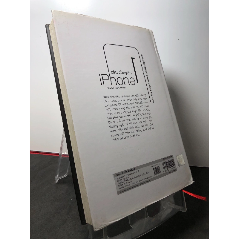 Câu chuyện iphone 2018 mới 80% bẩn nhẹ , bìa cứng Brian Merchant HPB3108 KHOA HỌC ĐỜI SỐNG 458458