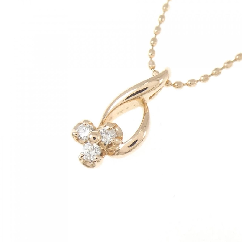 K10PG Dây chuyền kim cương 0.06CT - Hàng hiệu Authentic 859780