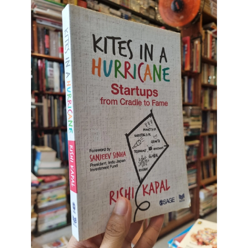 KITES IN A HURRICANE : Startups from Cradle to Fame - Rishi Kapal 222097