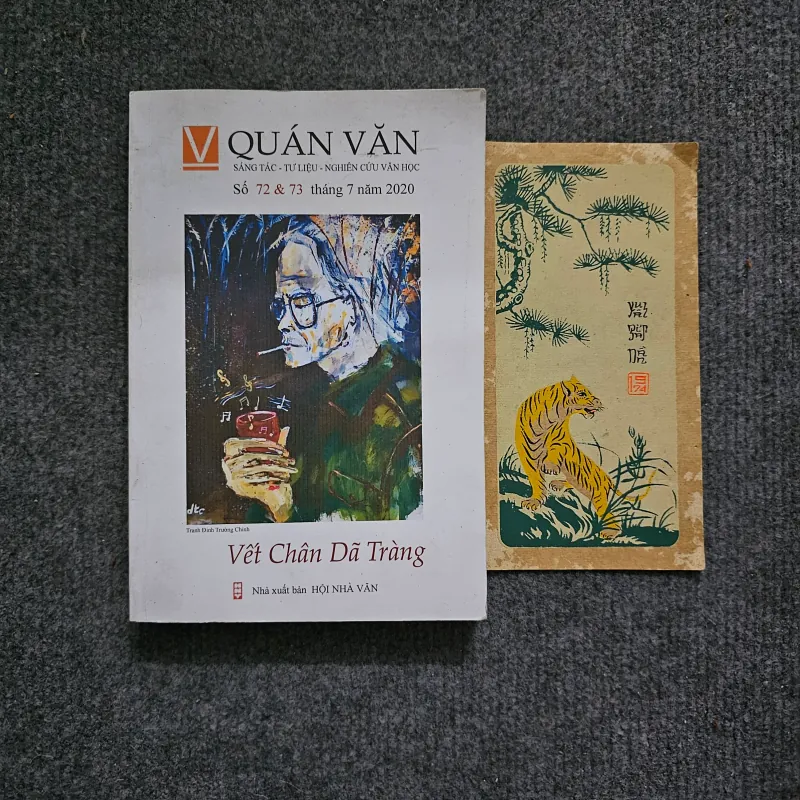 Vết chân dã tràng - tạp san quán văn 747331