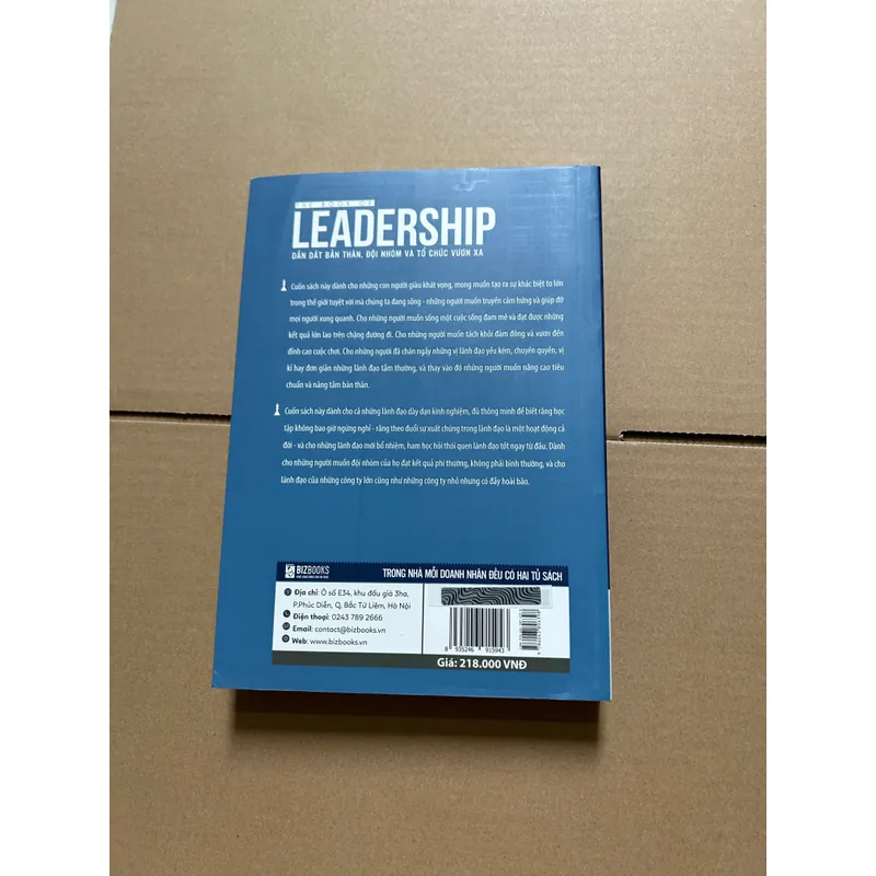 The book of Leadership - Anthony Gell 736058