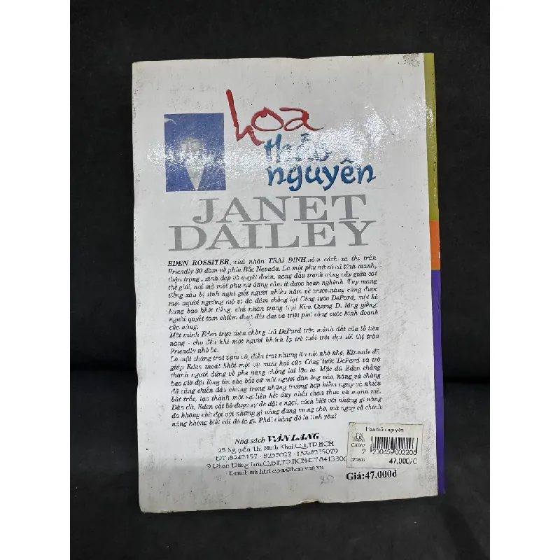 [Phiên Chợ Sách Cũ] Hoa Thảo Nguyên (Văn học Mỹ) - Janet Dailey 2204, 1997 435278