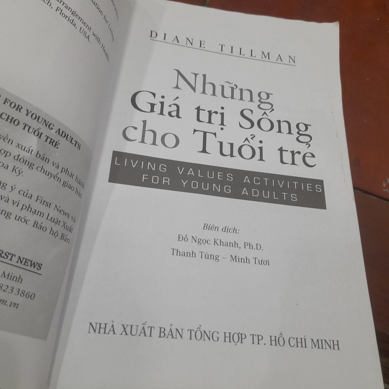 Diane Tillman - Những GIÁ TRỊ SỐNG cho tuổi trẻ 498066