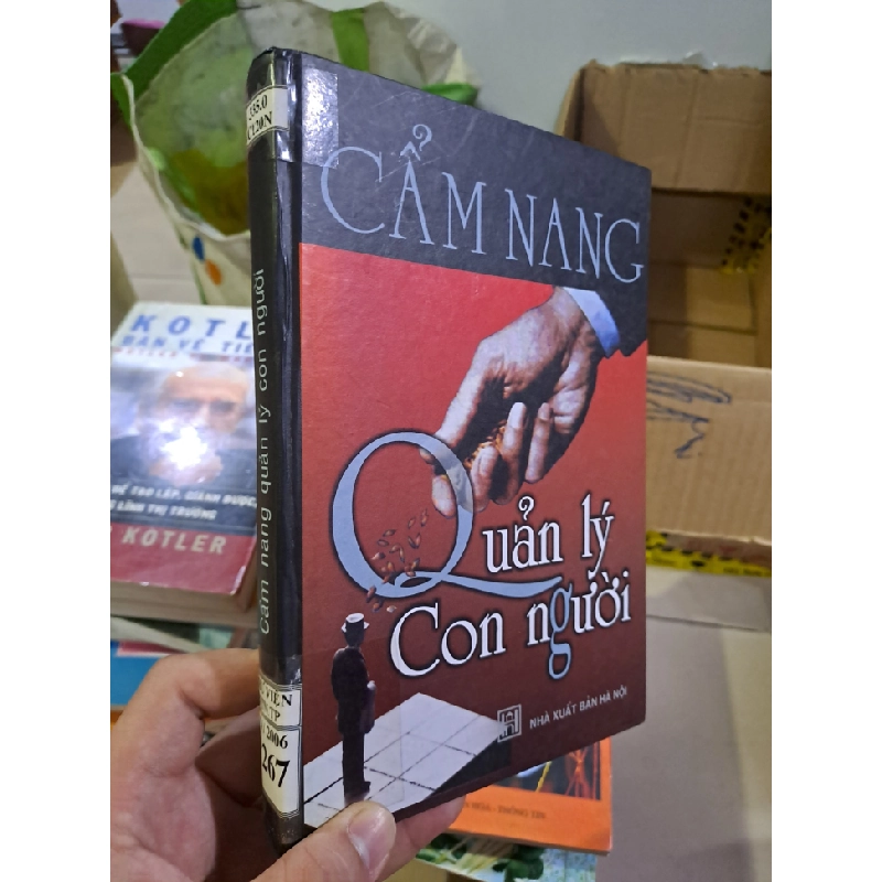 Cẩm nang quản lý con người bìa cứng mới 80% 2006 HCM0308 KỸ NĂNG 523971