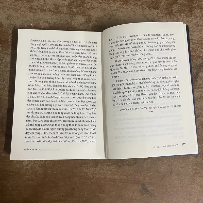 LÊ BÁ THỰ TIỂU LUẬN PHÊ BÌNH VĂN HỌC 674130