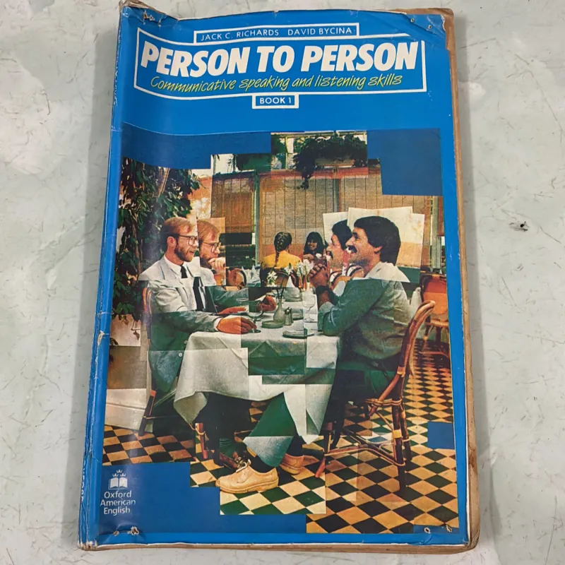 Person to person Book 1 990712