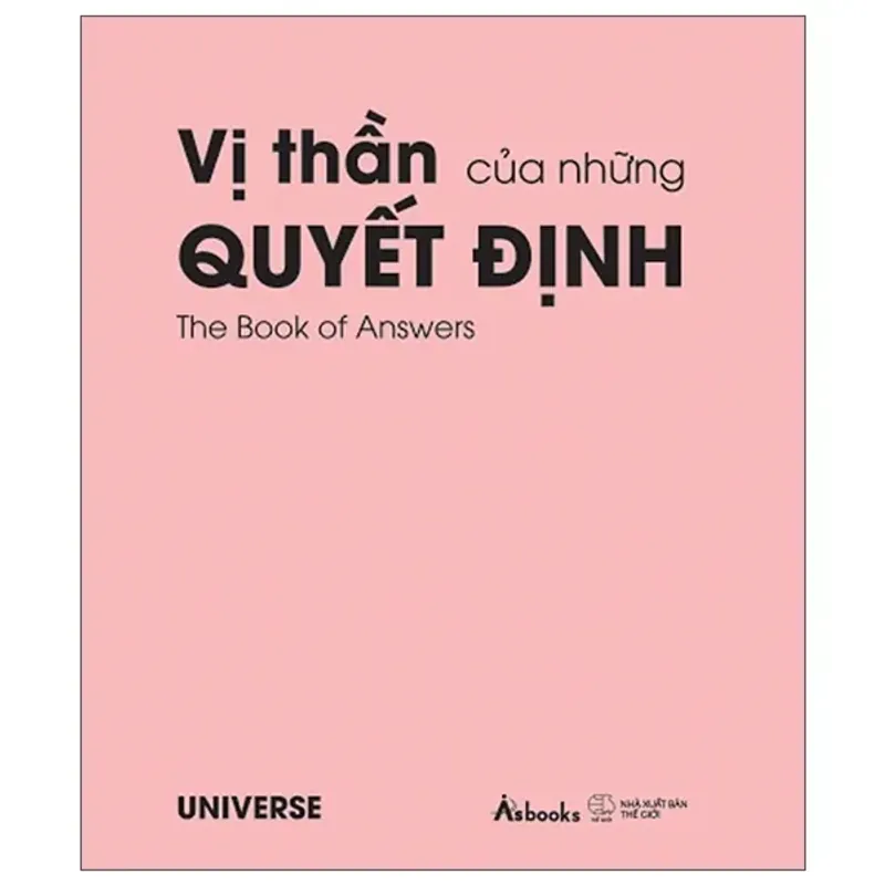 Sách Vị Thần Của Những Quyết Định - The Book Of Answers - Bản Bìa Hồng 674414