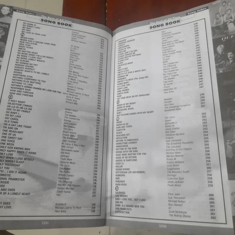 The Best SONGBOOK of all time 930830