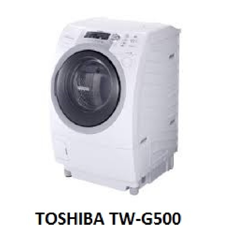 ( Used 95% ) TOSHIBA TW G500 MÁY GIẶT SẤY NHIỆT 56302