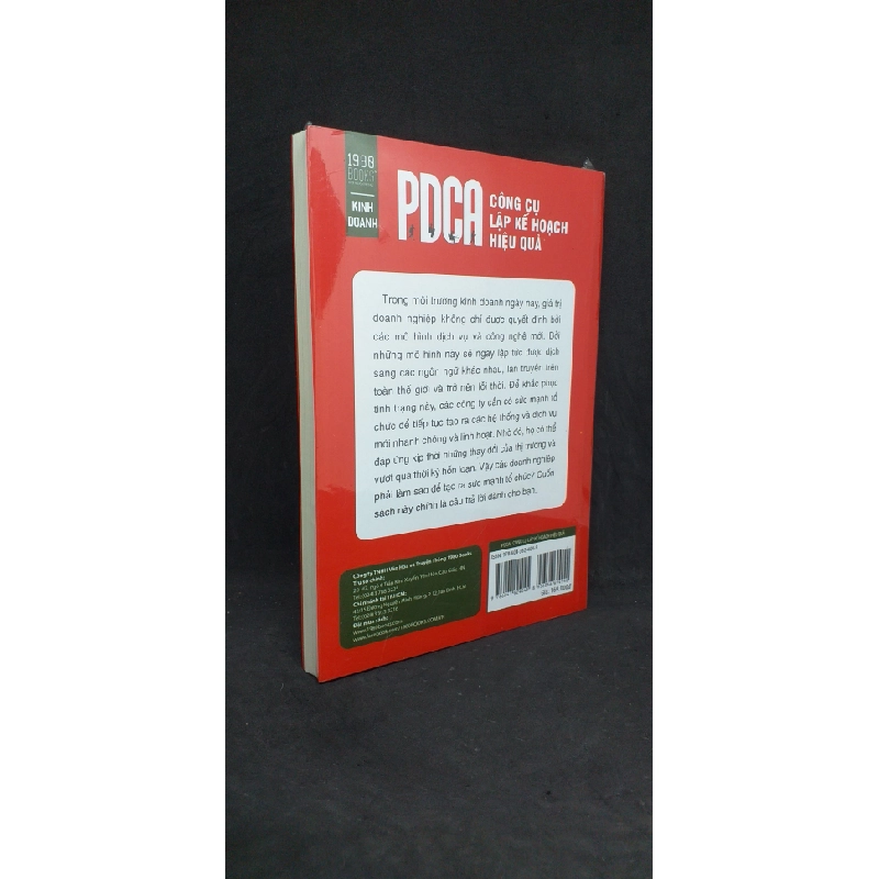 PDCA công cụ lập kế hoạch hiệu quả - Kazumasa Tomita new 100% HCM.ASB1305 346400