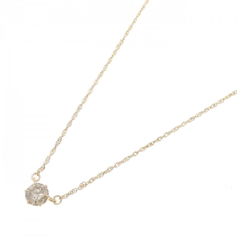 K18YG Dây chuyền kim cương 0.3CT - Hàng hiệu Chính hãng 862196