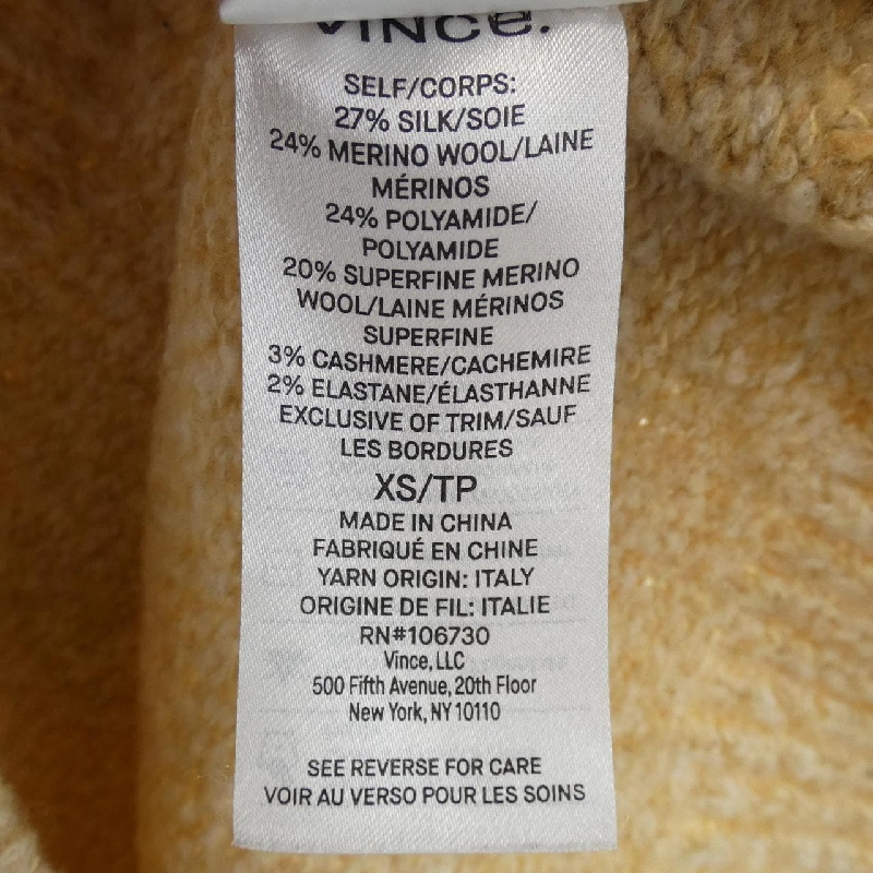 【Mã giảm giá】Vince VINCE Áo len 644467