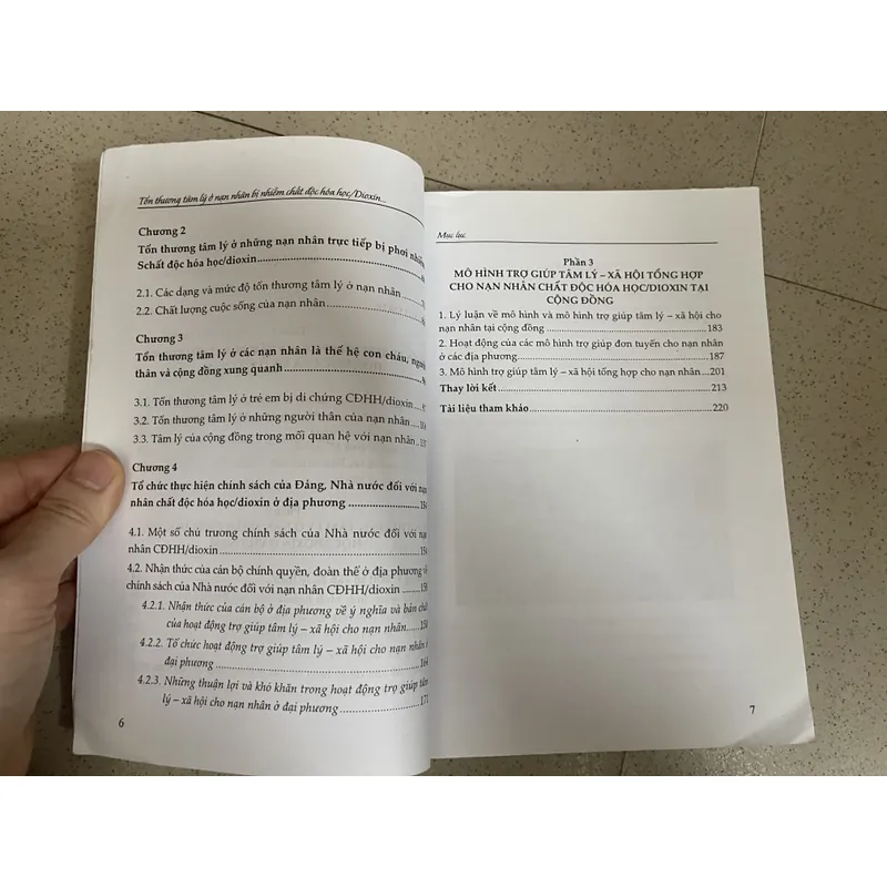 Tổn Thương Tâm Lý Ở Nạn Nhân Bị Nhiễm Chất Độc Hóa Học Dioxin 728116