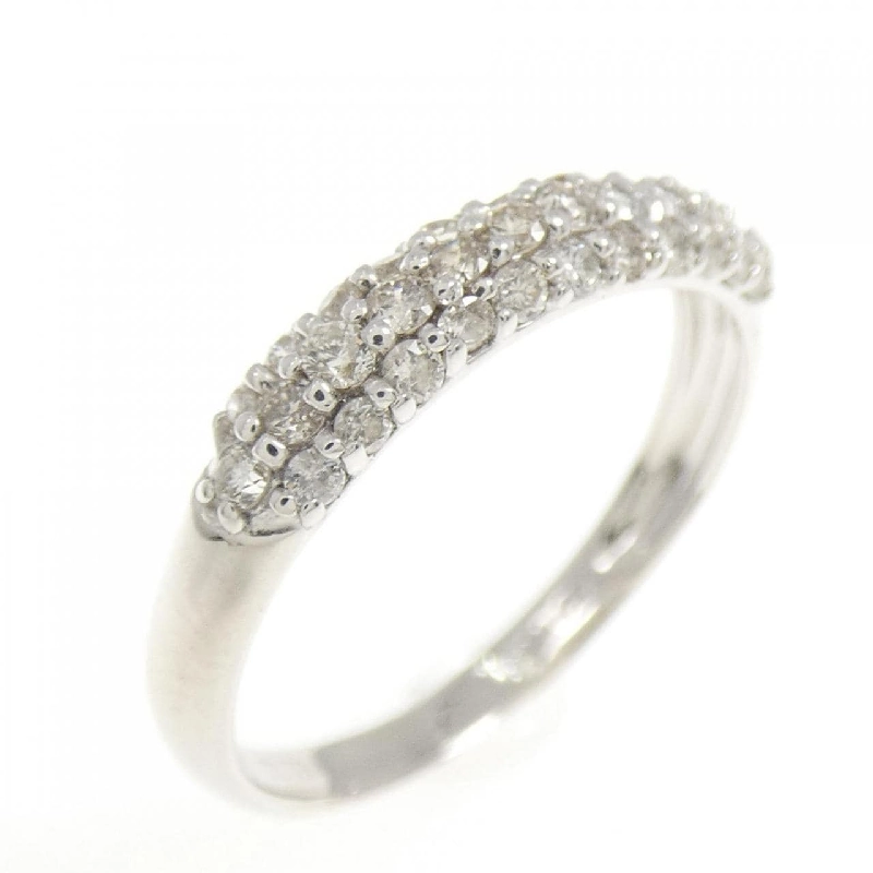 Nhẫn kim cương Pavé K18WG 0.39CT - Hàng hiệu Chính hãng 853179