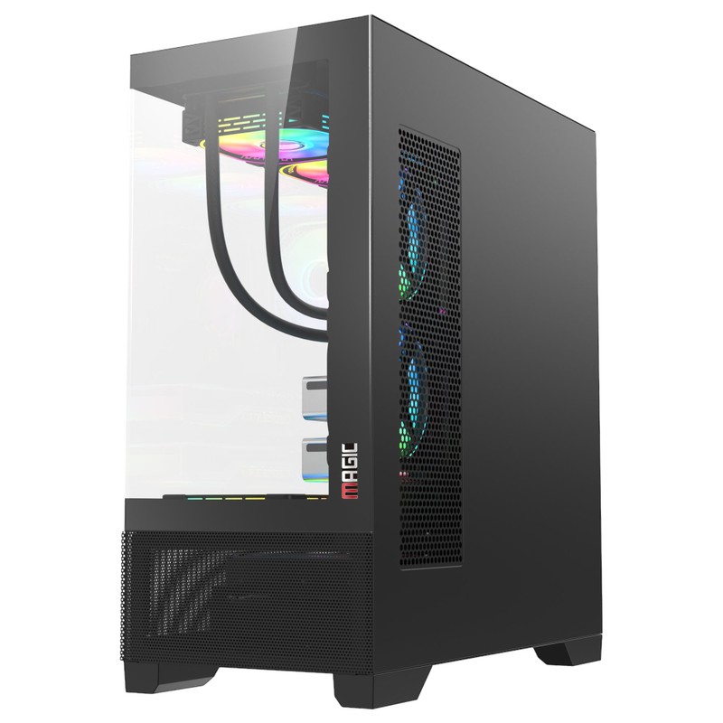 Case Magic MIX-FULL TOWER BLACK / WHITE form E-ATX chỉ 980k 75101