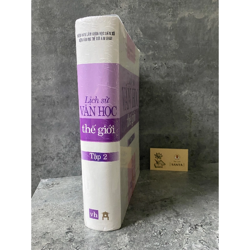 Lịch sử văn học thế giới tập 2 (bìa cứng) 779257