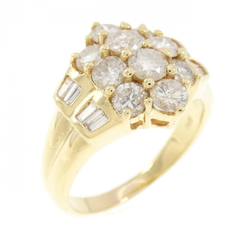 Nhẫn kim cương 750YG - Hàng hiệu Authentic 850961