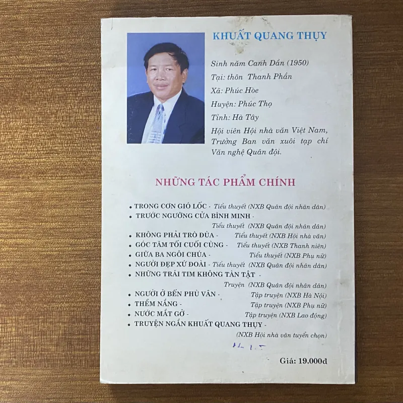 Con nhà võ- Khuất Quang Thụy.  1023607