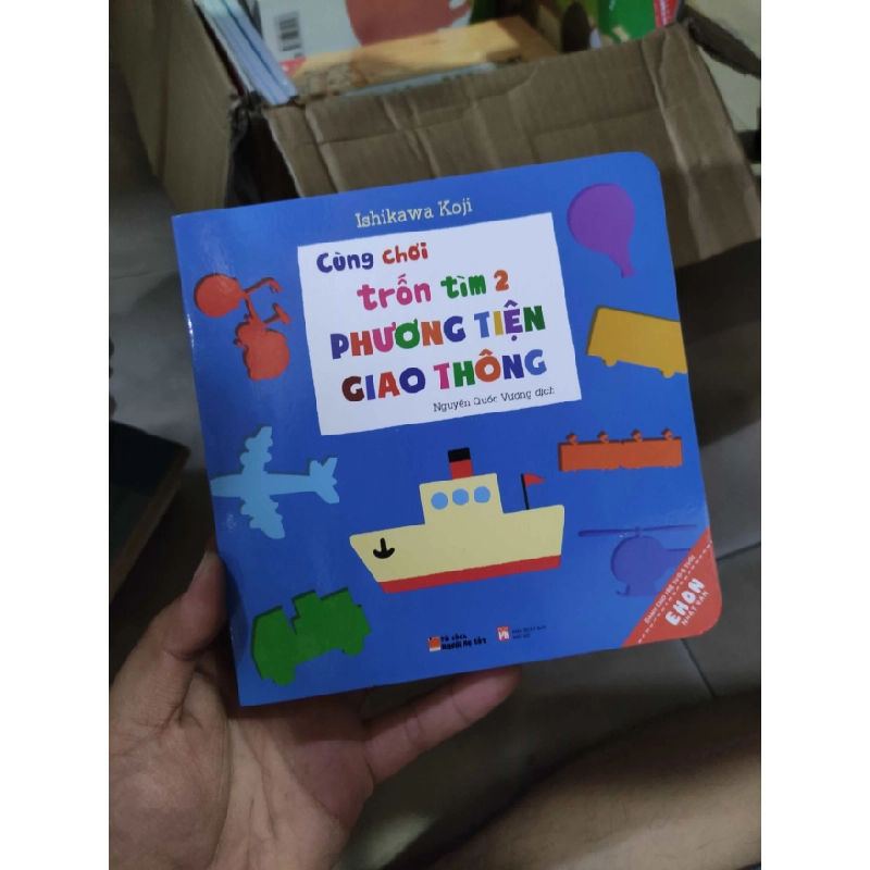 [Phiên Chợ Sách Cũ] Cùng chơi trốn tìm phương tiện giao thông 2303 412342