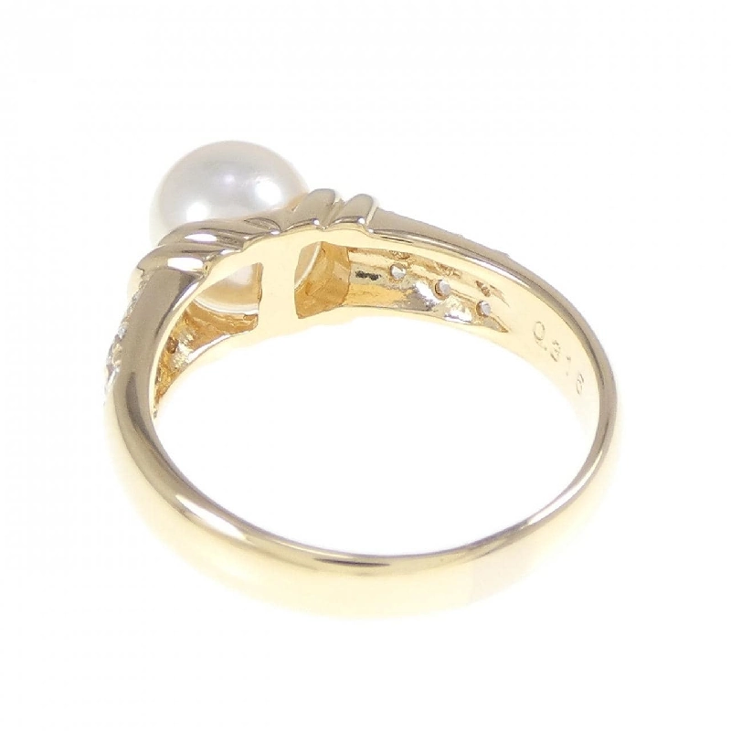 Nhẫn ngọc trai Akoya K18YG 7.3mm 668517