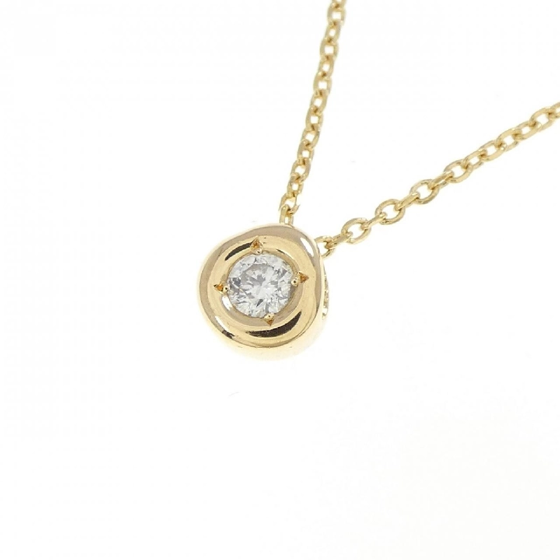 Dây chuyền kim cương K18YG 0.05CT - Hàng hiệu Chính hãng 858813