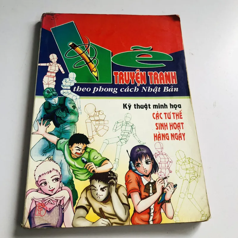 VẼ TRUYỆN TRANH THEO PHONG CÁCH NHẬT BẢN ( kỹ thuật vẽ các tư thế sinh hoạt hàng ngày ) 572782
